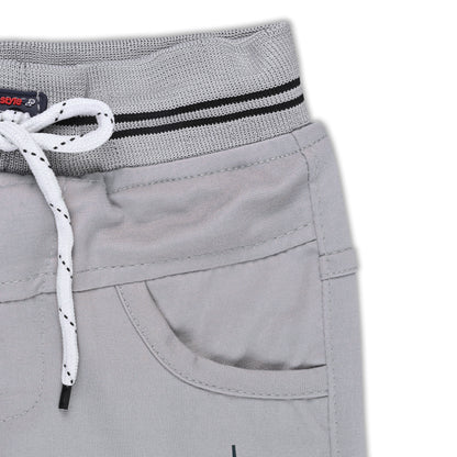 Boys Printed Elastic Casual Trouser