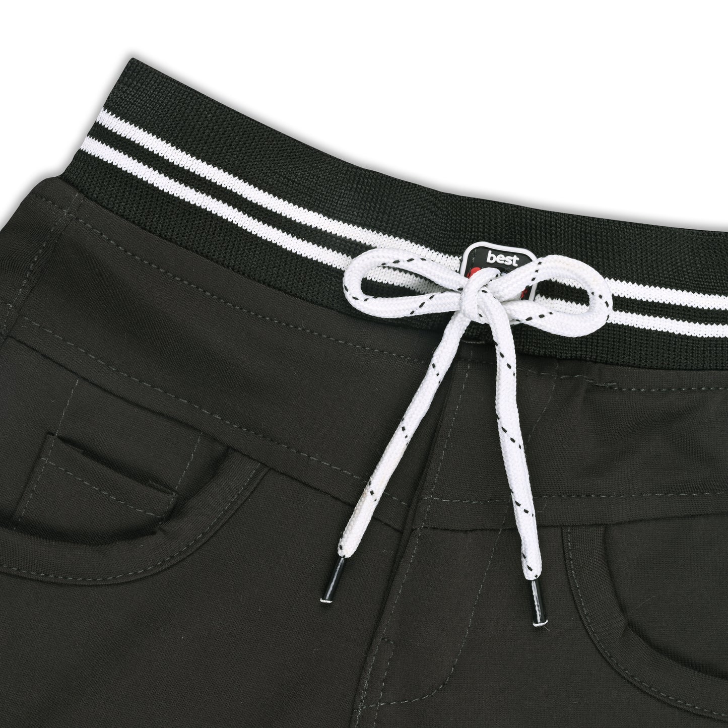 Boys Printed Elastic Casual Trouser