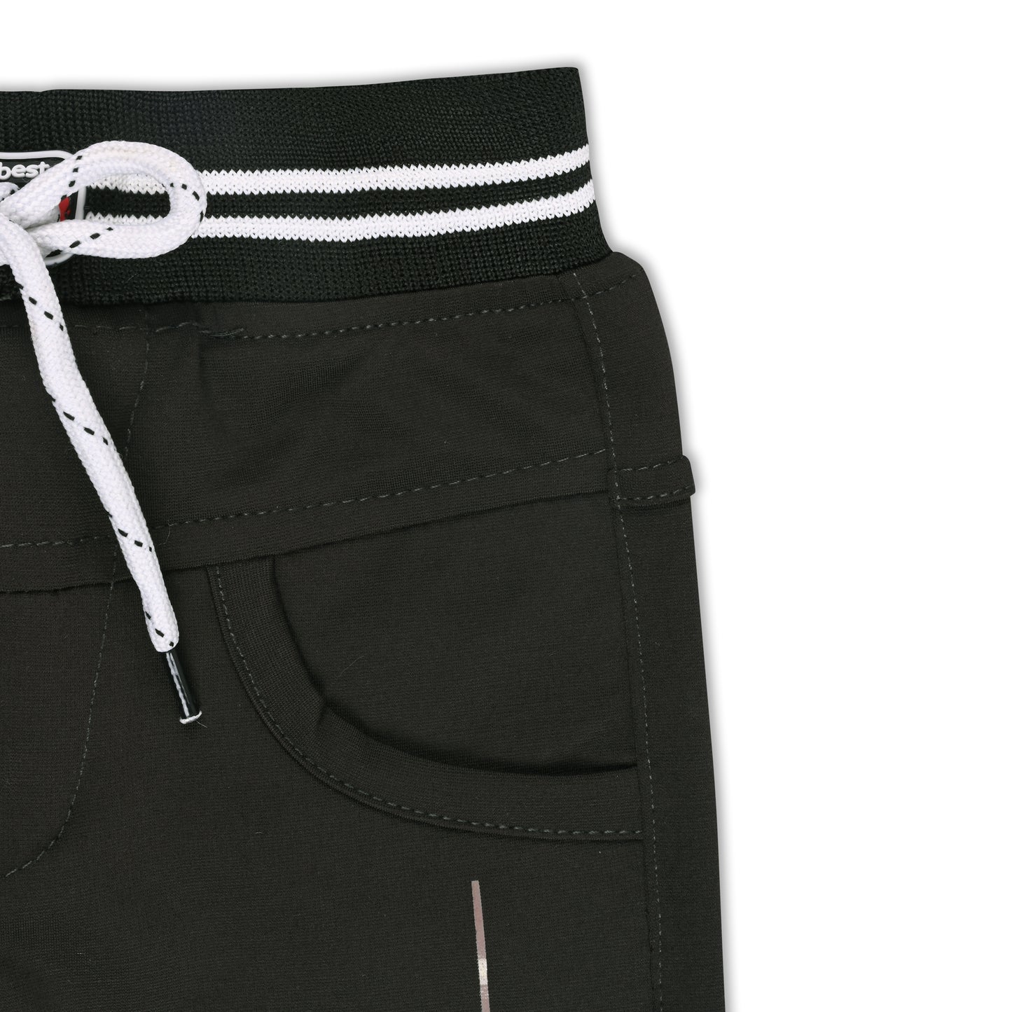 Boys Printed Elastic Casual Trouser