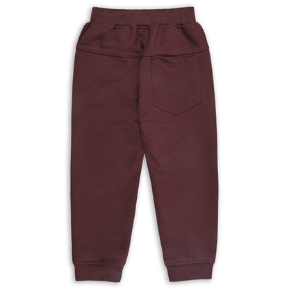 Boys Cartoon Print Elastic Cotton Casual Joggers