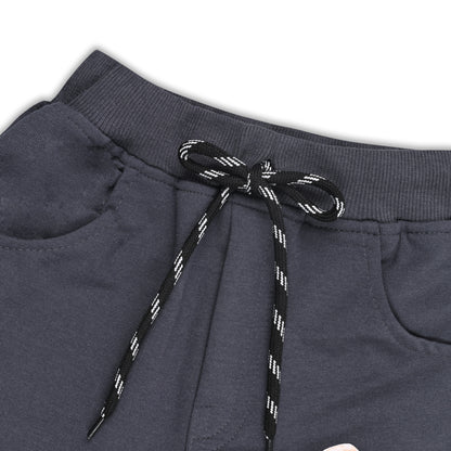 Boys Cartoon Print Elastic Cotton Casual Joggers