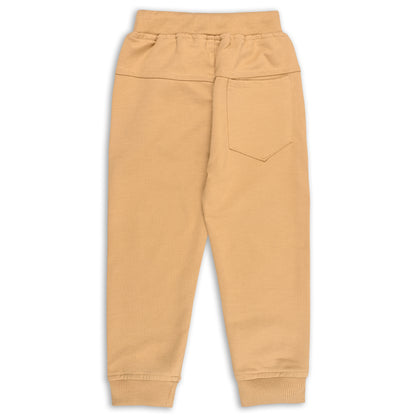 Boys Cartoon Print Elastic Cotton Casual Joggers