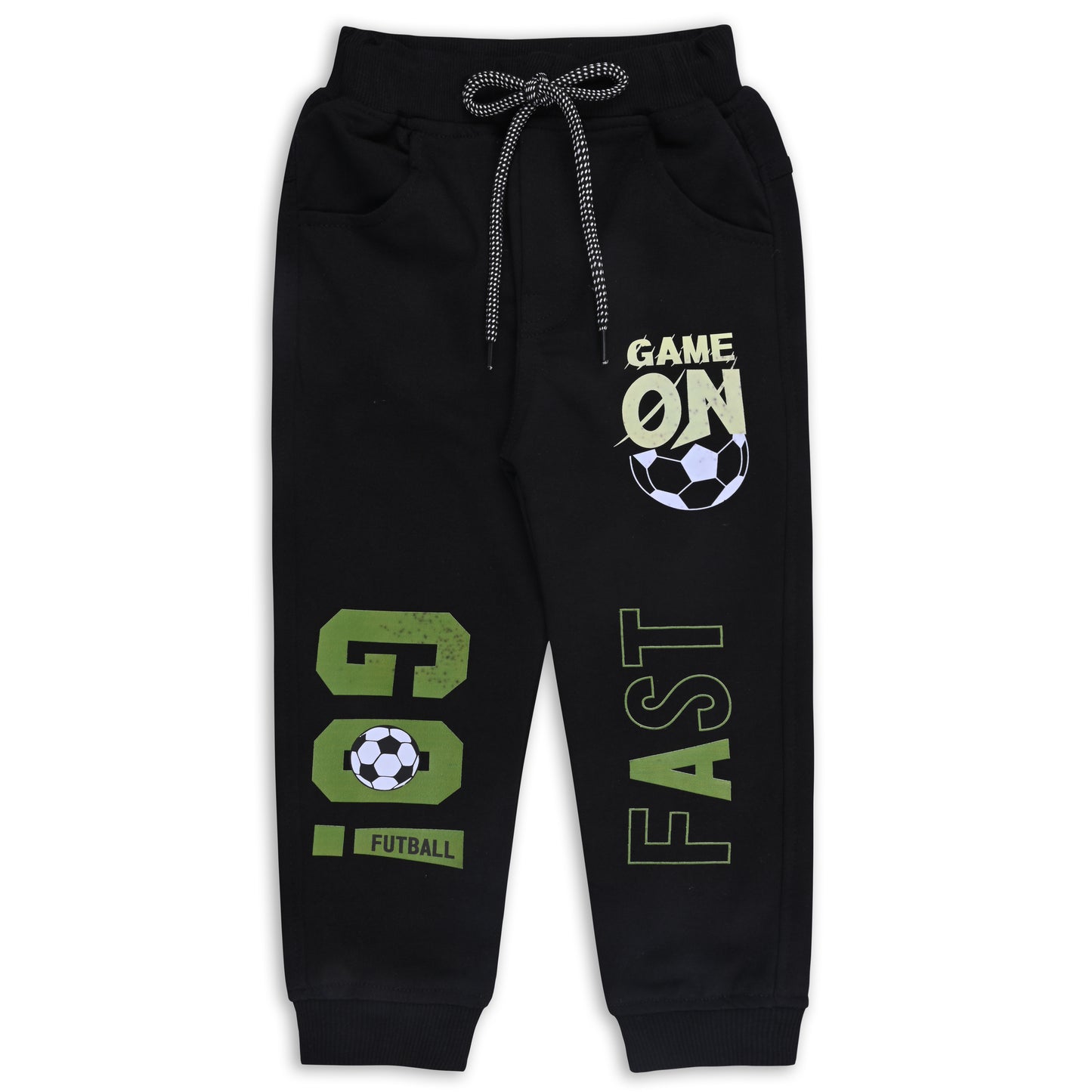 Boys Edgy Print Elastic Casual Jogger