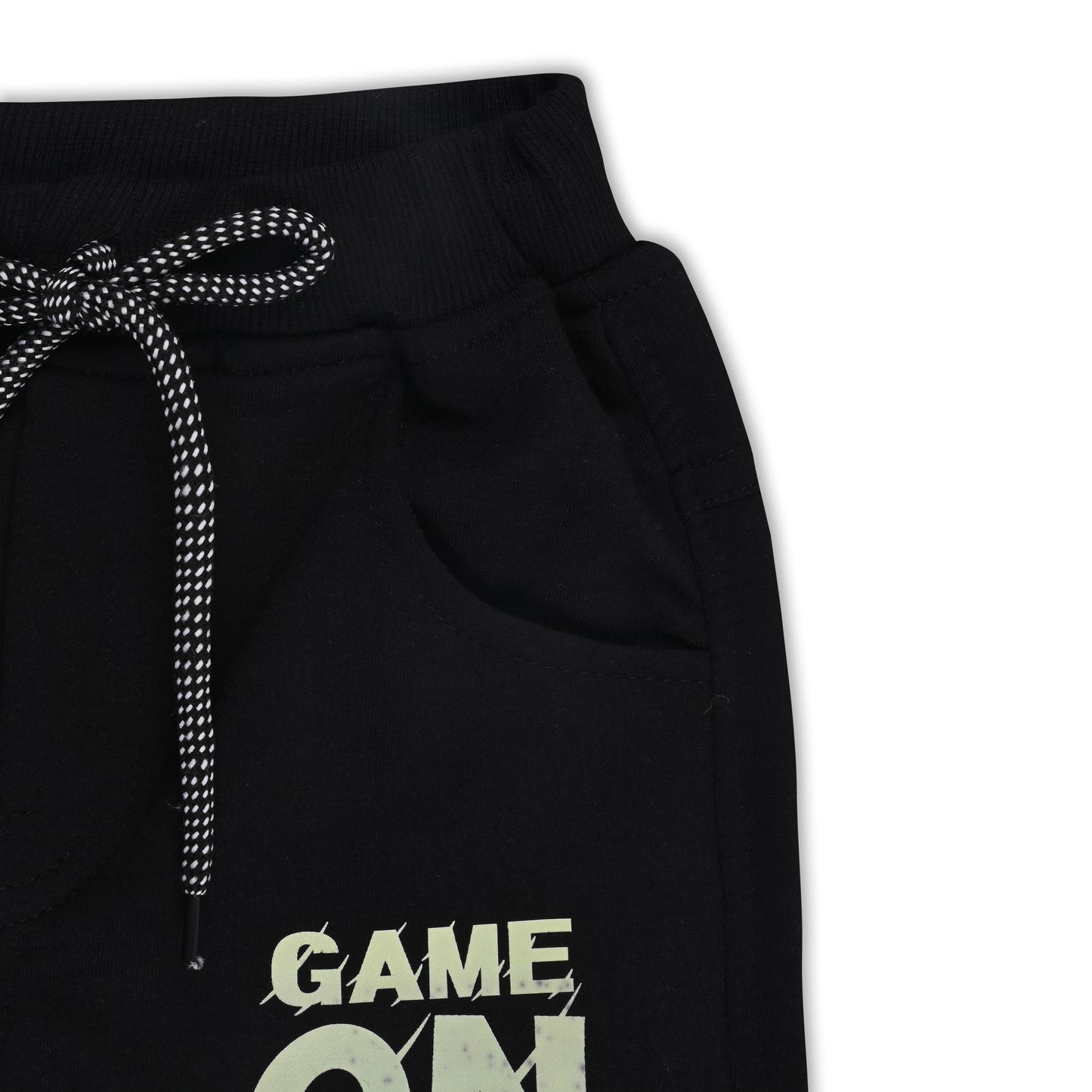 Boys Edgy Print Elastic Casual Jogger