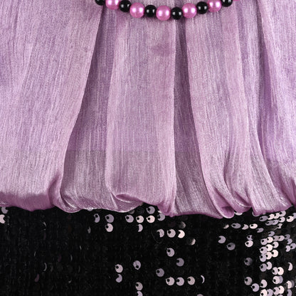 Girls Sequin Embellished Premium Party Dress