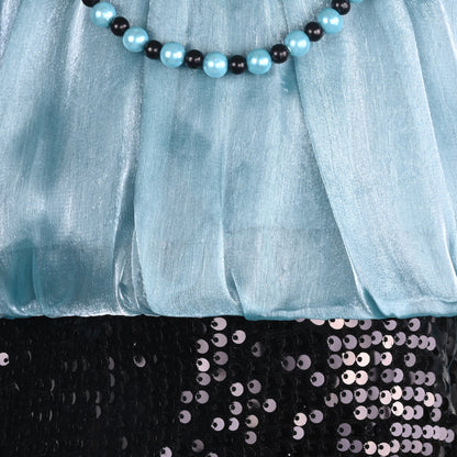 Girls Sequin Embellished Premium Party Dress
