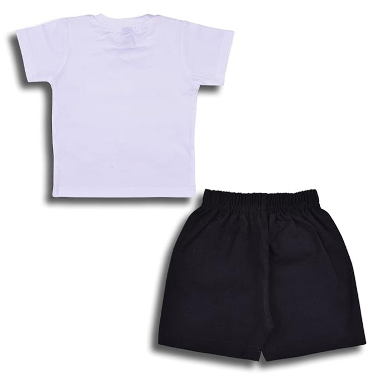 Baby Boys Pure Cotton T-Shirt & Shorts Set
