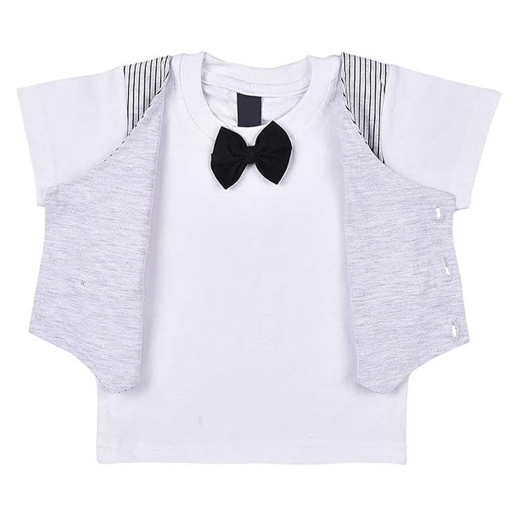 Baby Boys Pure Cotton T-Shirt & Shorts Set