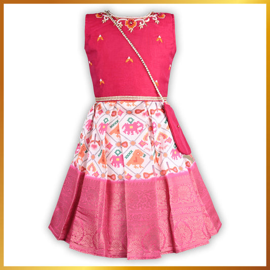 Girls indian ethnic wear