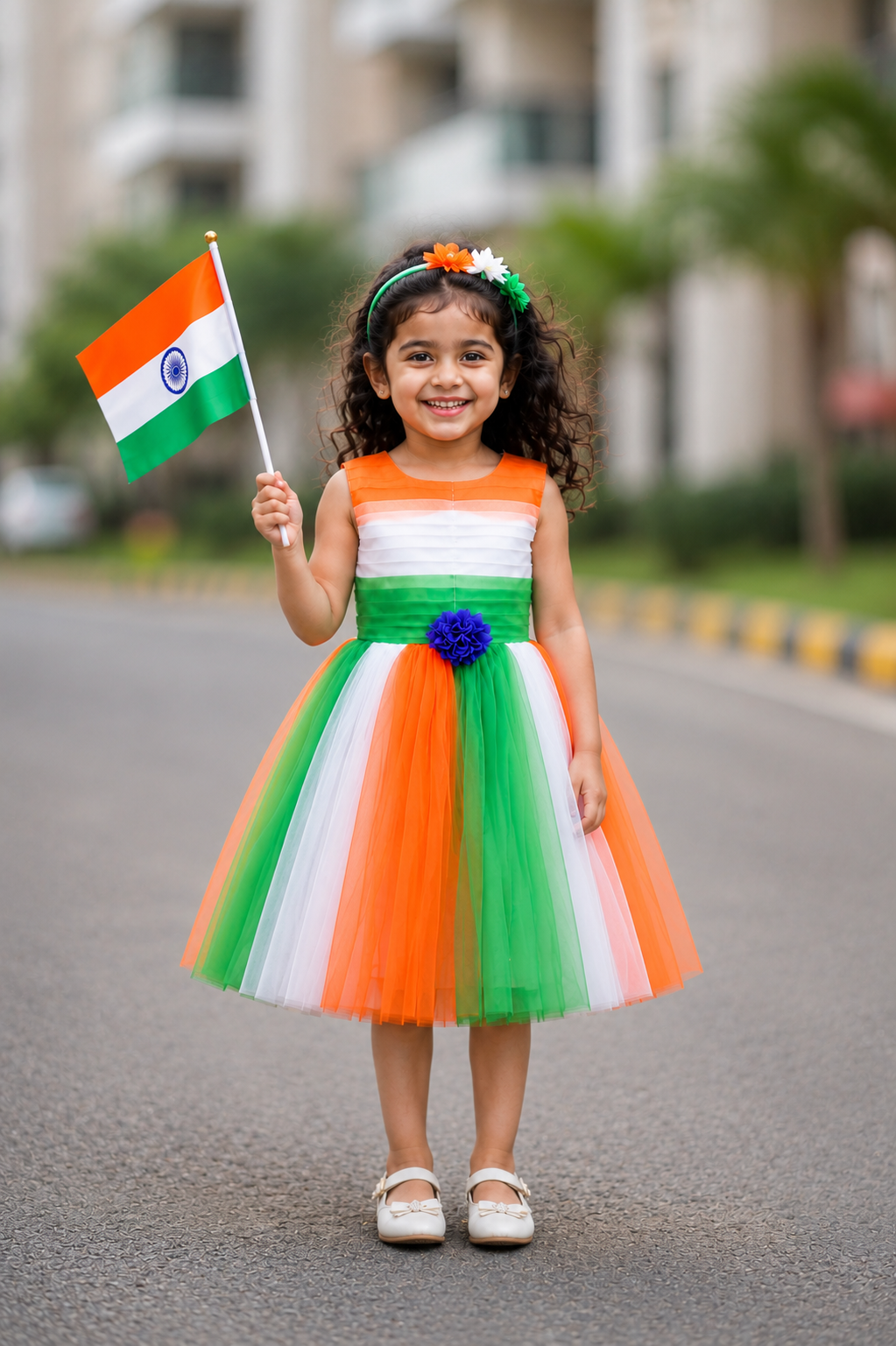 பெண்கள் முப்பண்ண மடிப்பு உடை