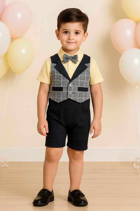 Wish Karo Boys Rompers For Kids-(bt85ylw)