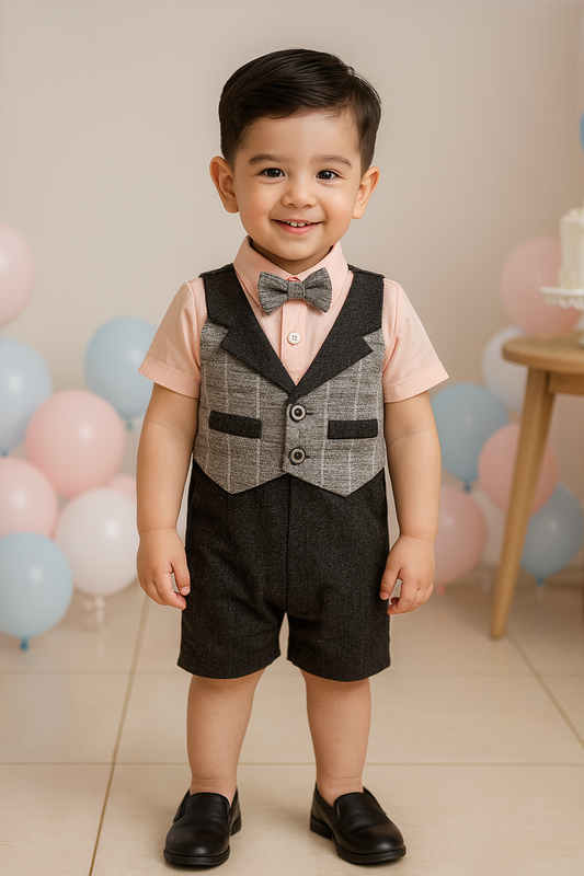 Wish Karo Boys Rompers For Kids-(bt85pnk)