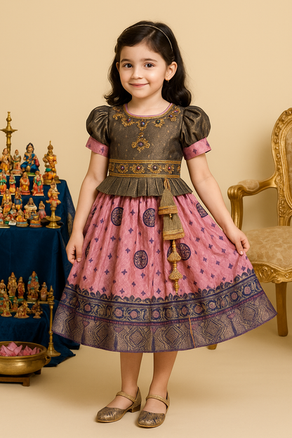 Buy Baby Girls Navratri & Diwali Dresses | Girls Ethnic Festive Frocks Online