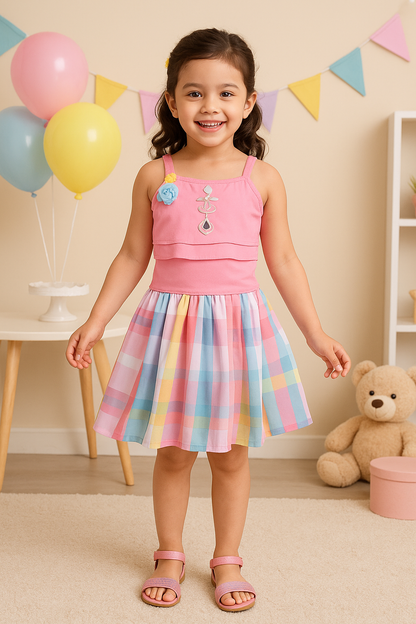 Girls Top and Skirt Dress For Girls