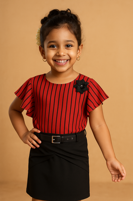 Wish Karo Baby Girls Partywear Frocks Dress For Girls (fe2916rd)