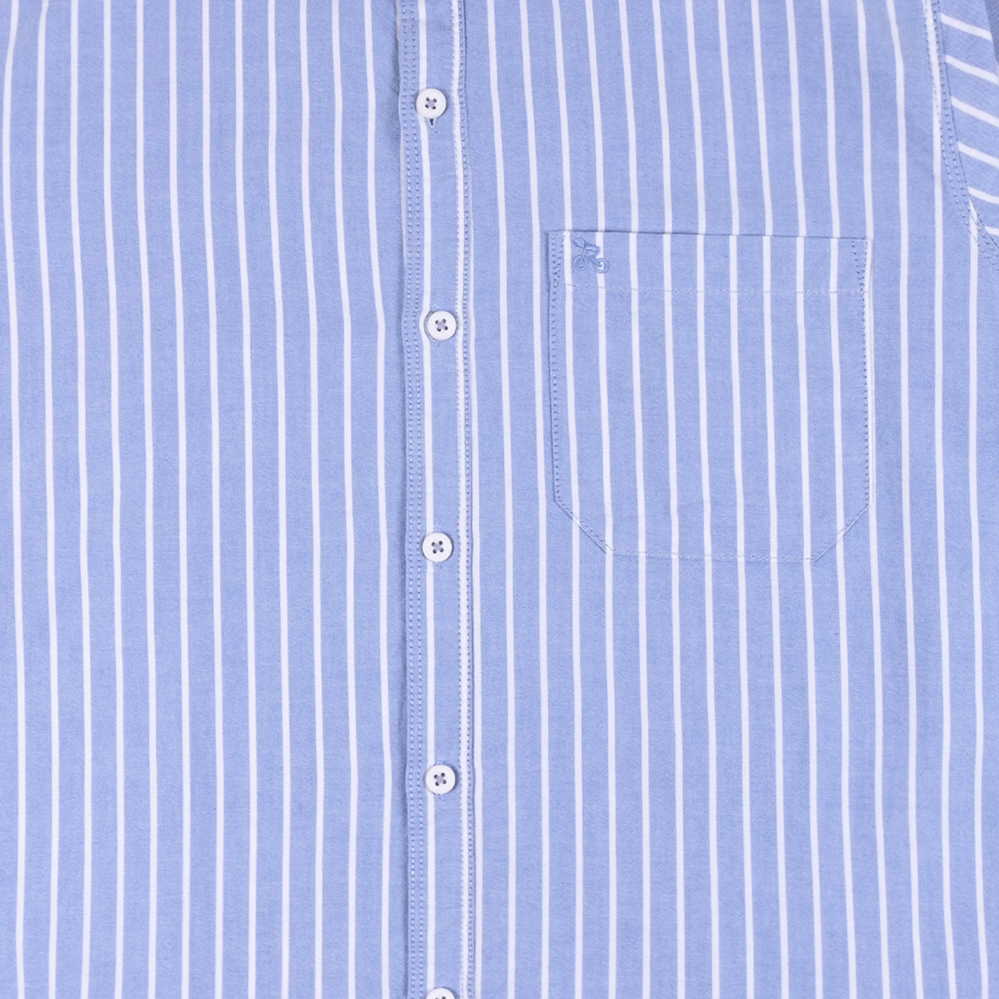 Men’s Cotton Blend Striped Shirt with Full Sleeves