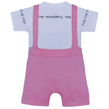 Wish Karo Kids Dungaree For Baby Boys & Baby Girs-(bt93)