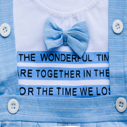 Wish Karo Kids Dungaree For Baby Boys-(bt93)