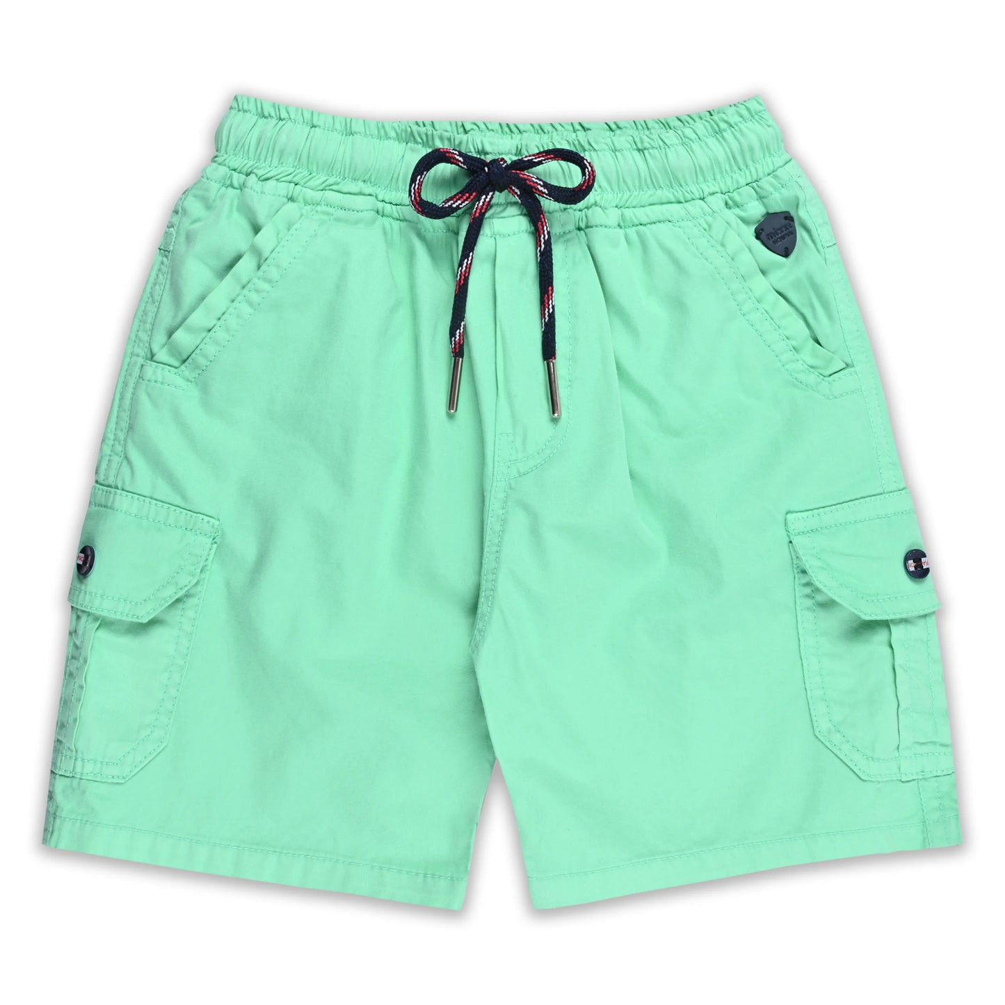 Boys Cotton Cargo Shorts Pack of 2 with Drawstring Waist | Casual Kids Summer Wear