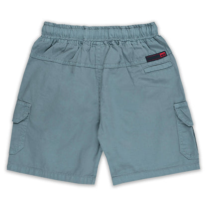 Boys Cotton Cargo Shorts Pack of 2 with Drawstring Waist | Casual Kids Summer Wear