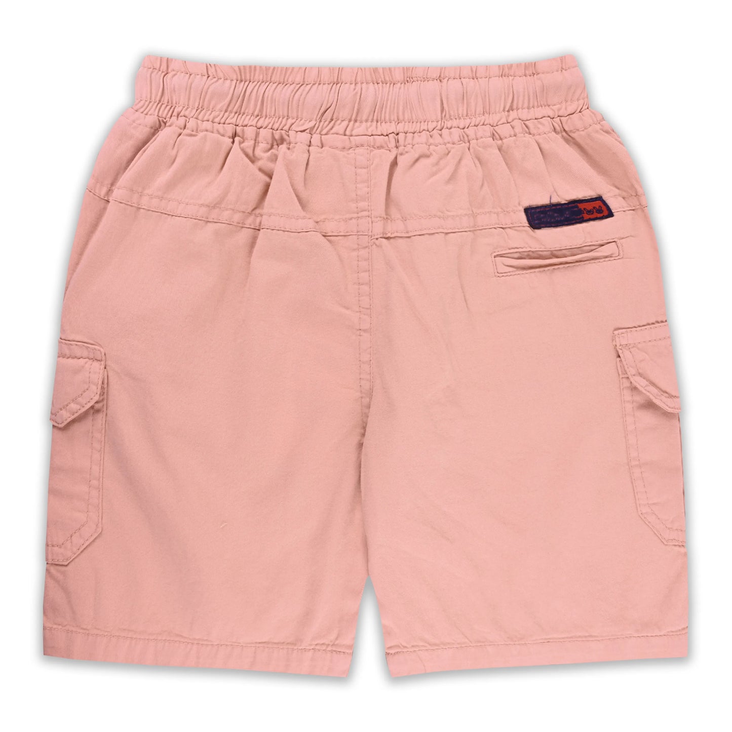 Boys Cotton Cargo Shorts Pack of 2 with Drawstring Waist | Casual Kids Summer Wear