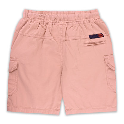 Boys Cotton Cargo Shorts Pack of 2 with Drawstring Waist | Casual Kids Summer Wear