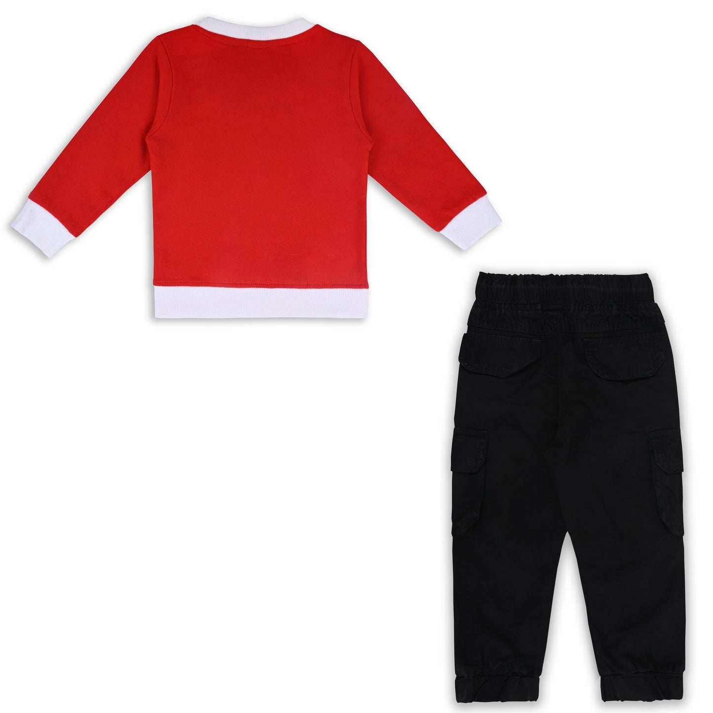 Boys Hosiery T-Shirt & Denim Cargo Jeans Set – Football World Print