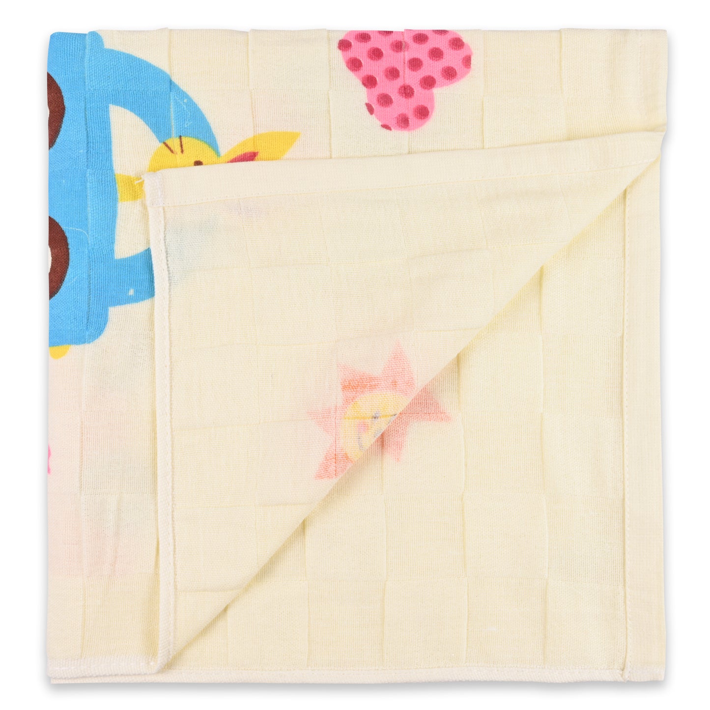 Kids Cream Cotton Baby Towels