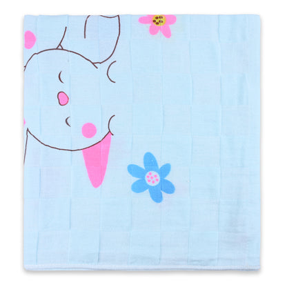 Kids Blue Cotton Baby Towels