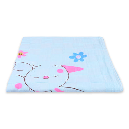 Kids Blue Cotton Baby Towels
