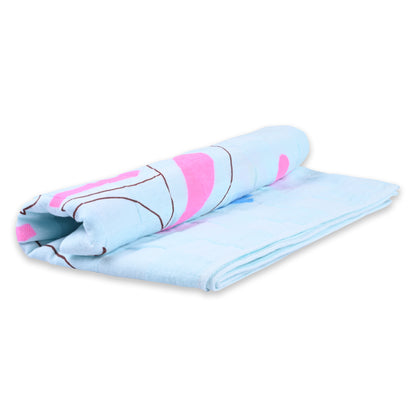 Kids Blue Cotton Baby Towels