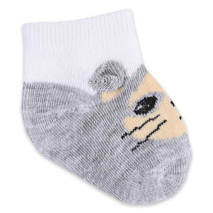 Set of 3 Infants Cartoon Cotton Socks