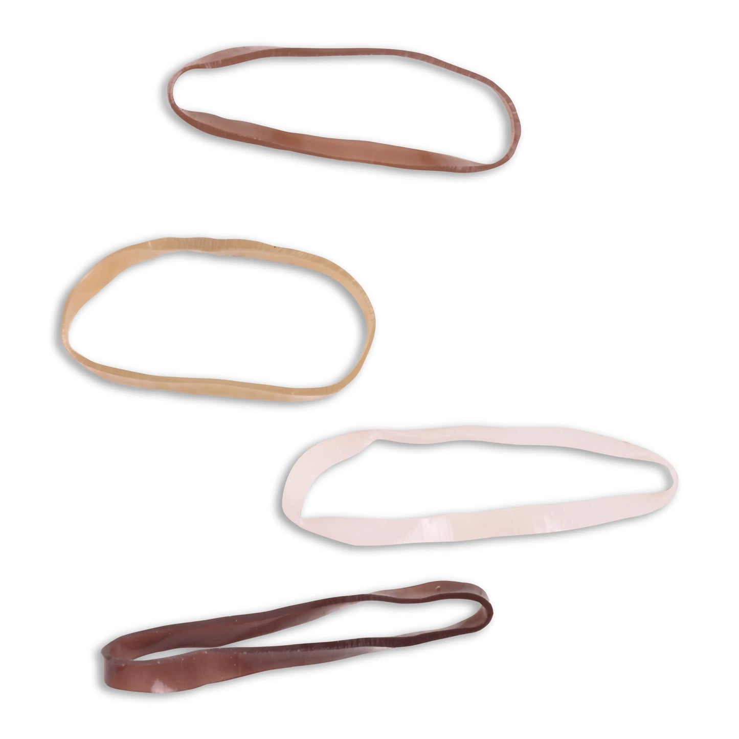 Mermaid Theme Kids Hair Accessories Set – Multicolor Rubber Bands & Hair Ties with Zip Pouch (Girls)