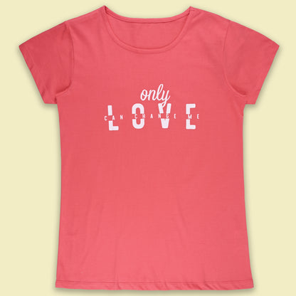 Women's Graphic Print Regular Fit T-Shirt