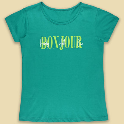 Women's Graphic Print Regular Fit T-Shirt