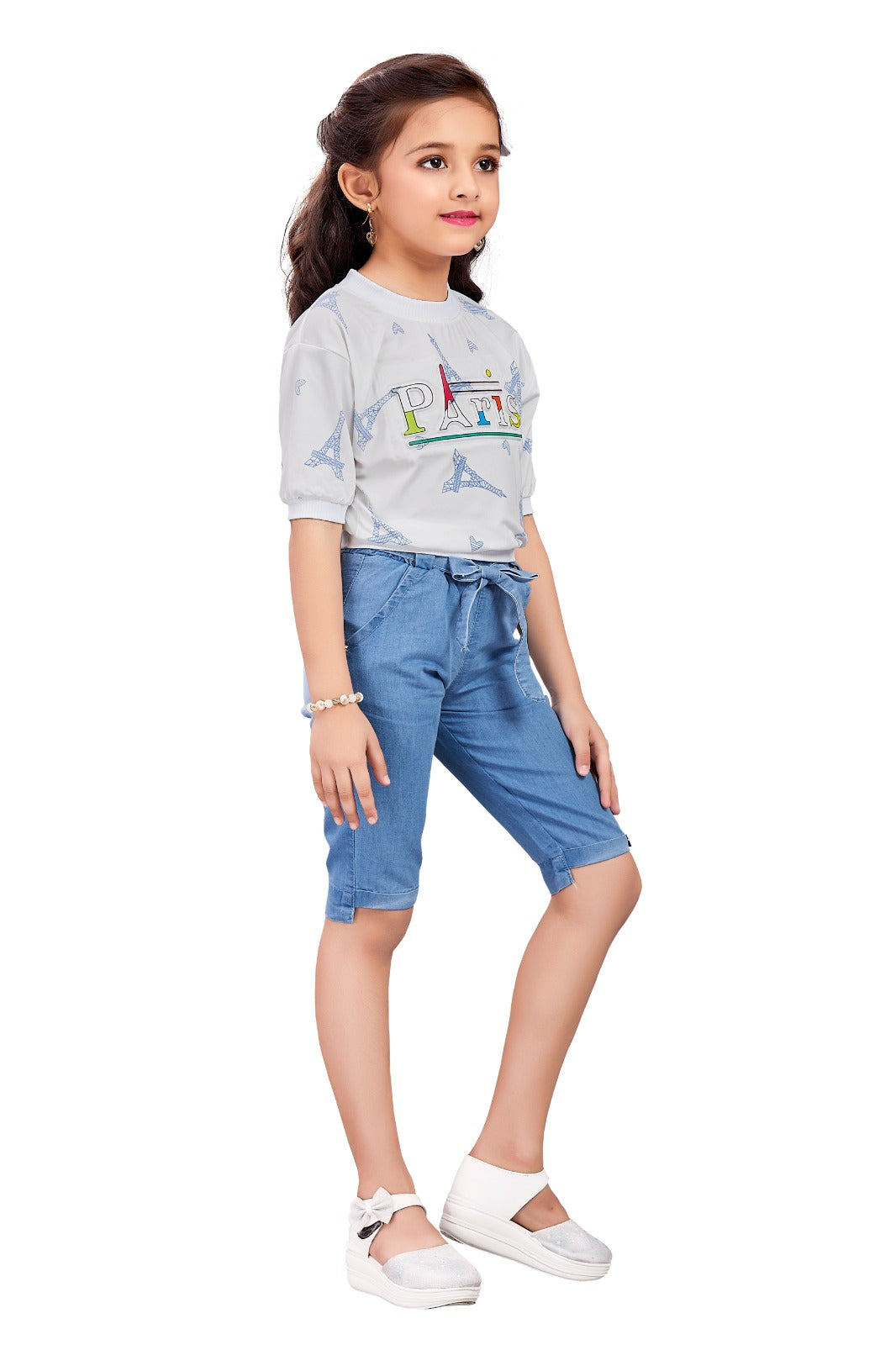 Girls Clean Look Mid-Rise Jeans