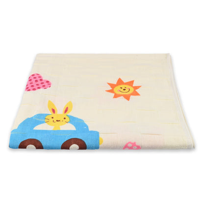 Kids Yellow Cotton Baby Towels