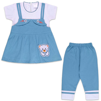 Baby Girls Applique Top and Pant Clothing Set
