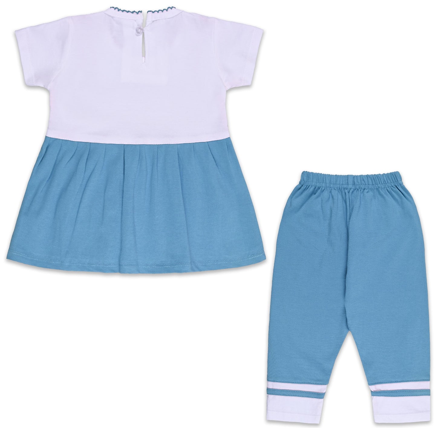 Baby Girls Applique Top and Pant Clothing Set