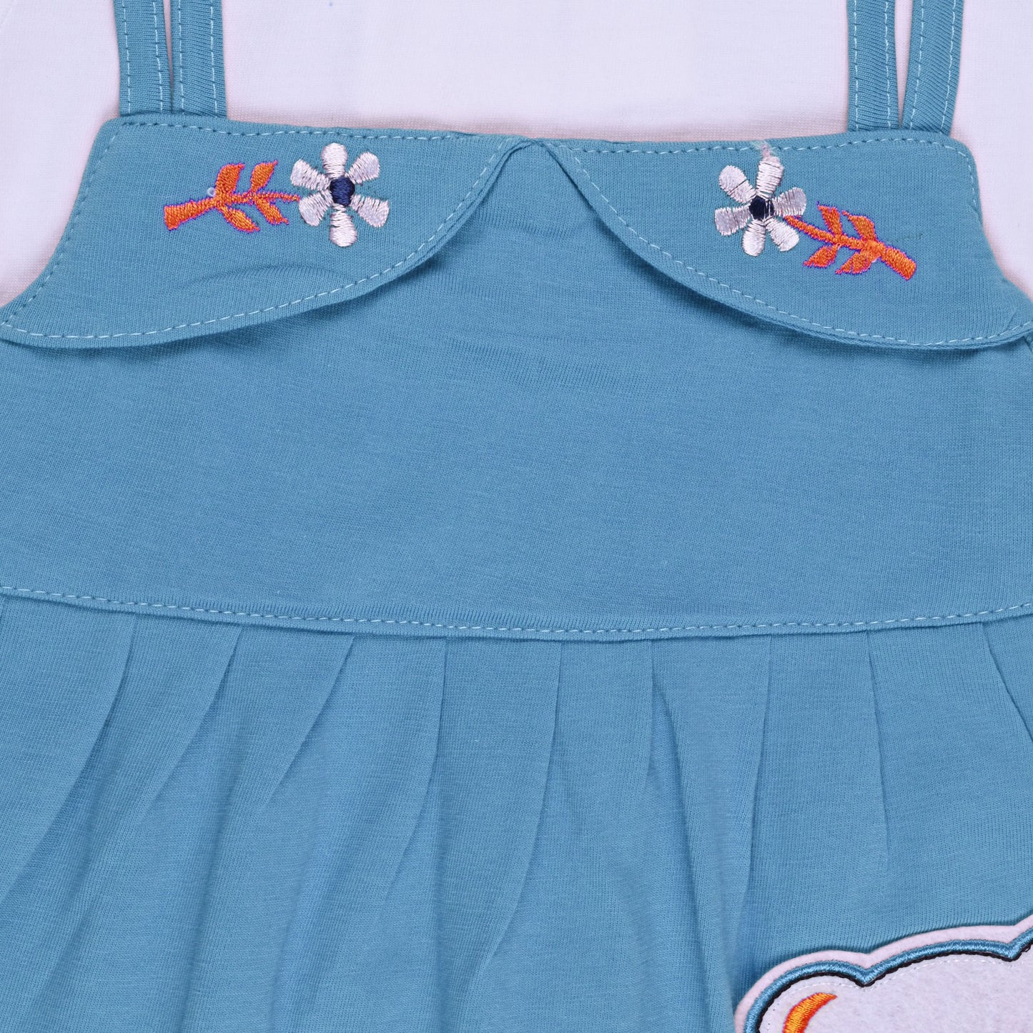 Baby Girls Applique Top and Pant Clothing Set