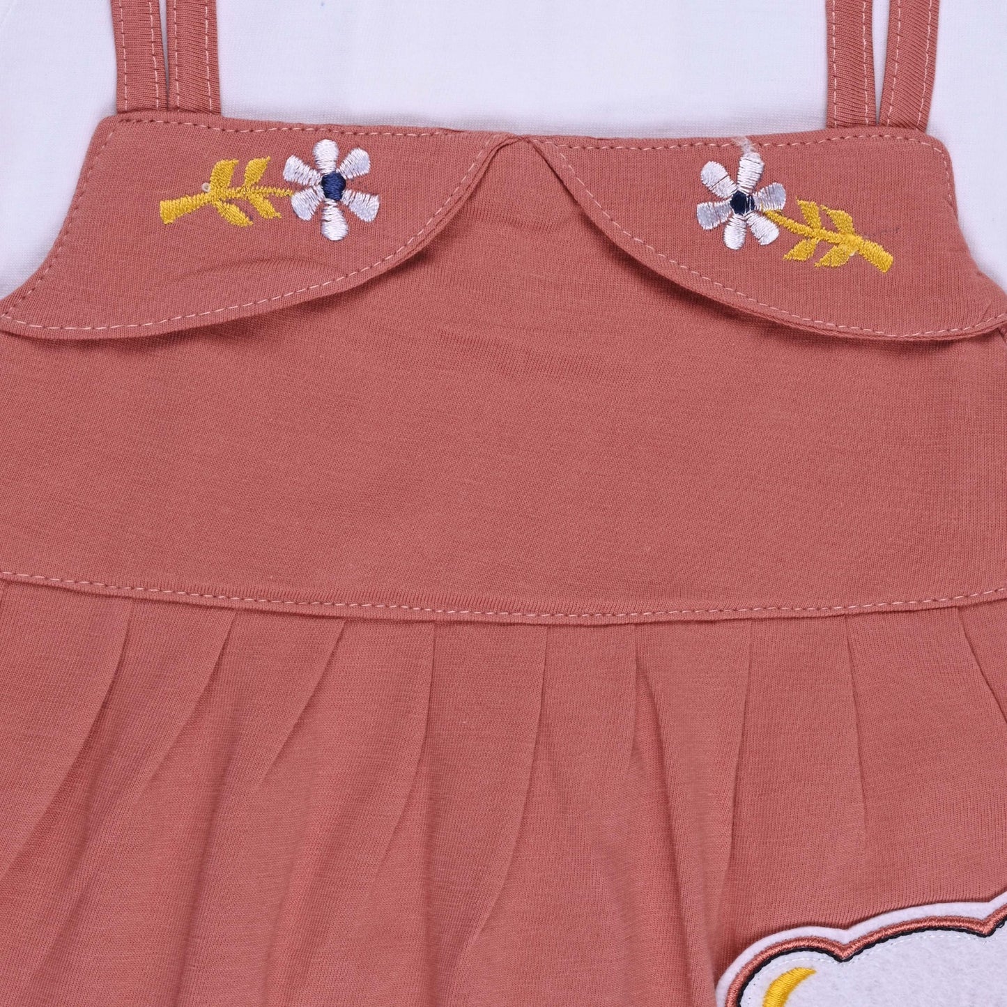 Baby Girls Applique Top and Pant Clothing Set