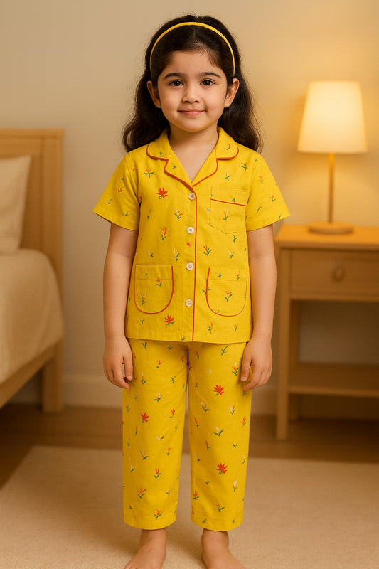 Wish Karo Cotton Nightdress for Boys & Girls