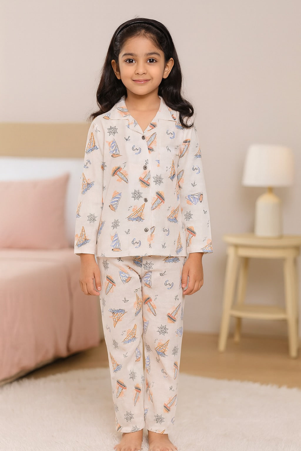 Unisex Cotton Printed Nightsuits