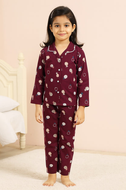 Unisex Night Suit Dress for Boys and Girls