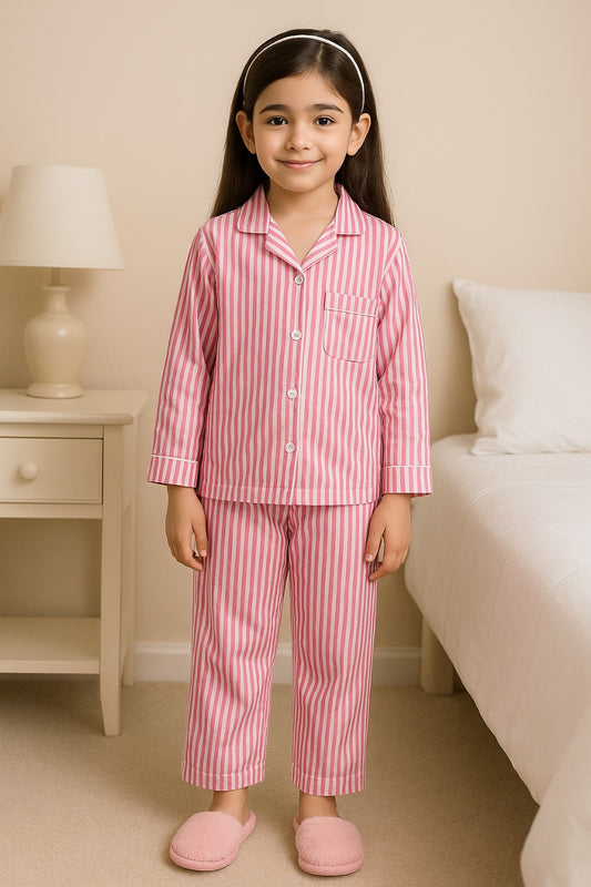 Unisex Printed Top and Bottom Pyjamas Night Dress