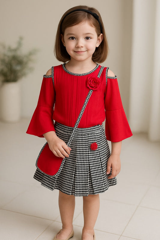 Baby Girls Top with Skirt