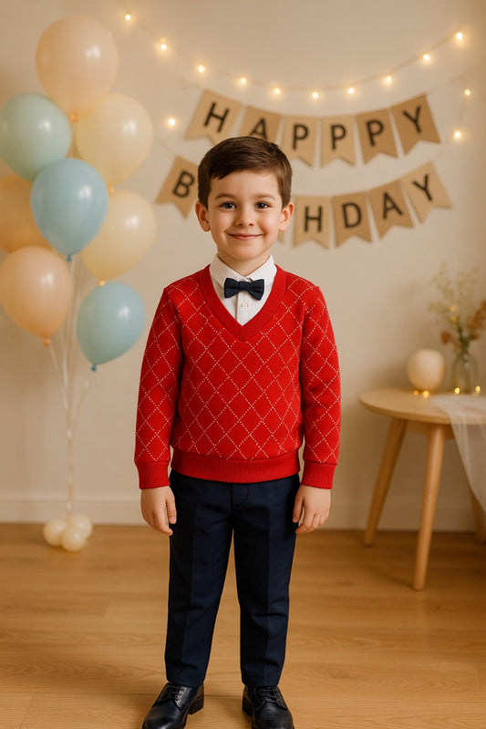 Wish Karo Cotton Clothing Set for Baby Boys hfs700rd