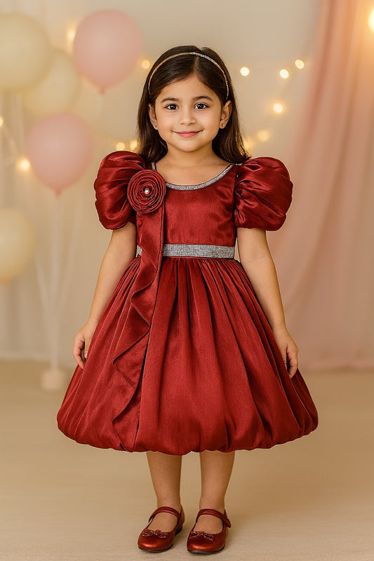 Girls partywear frock