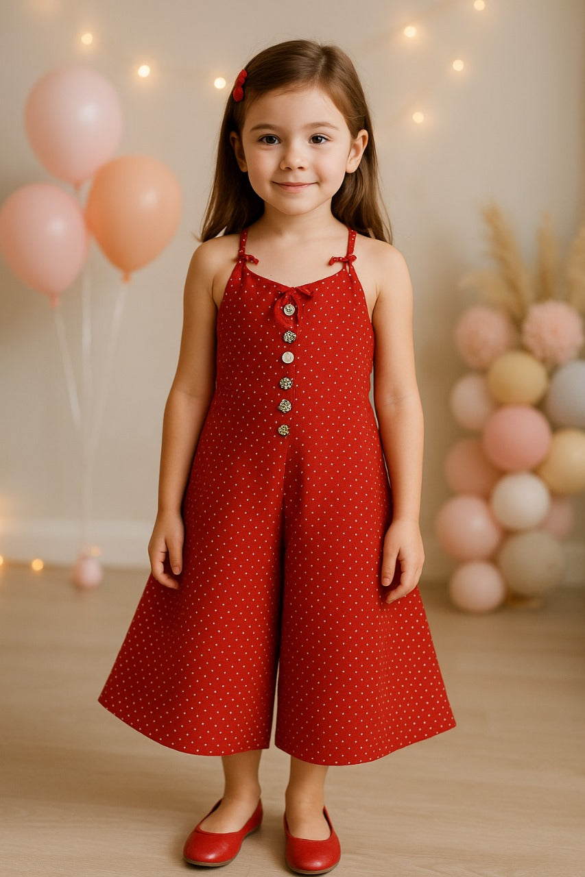 Girls Dungaree Dress