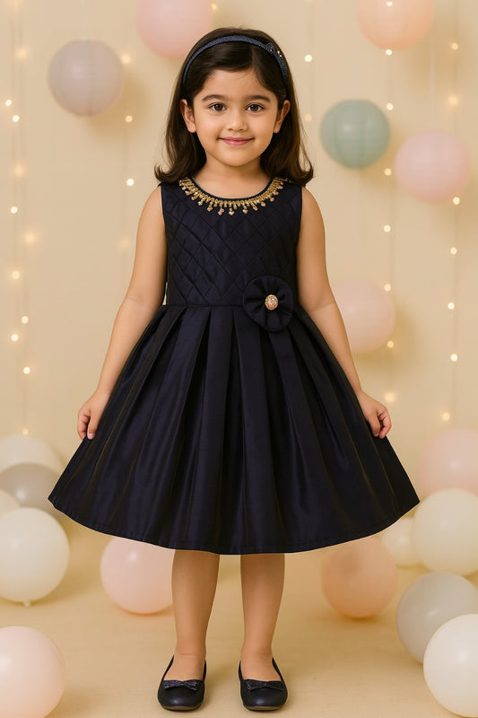 Baby Girls Party Wear Frock Birthday Dress For Girls fe2701nb